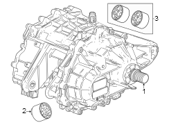 Center mount. Insulator. (Front, Rear). Included with:.