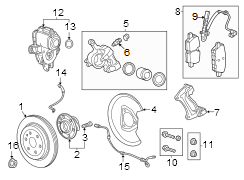 Image of Hose Assembly - Brake. (Rear). Part has related. image