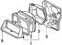 FRONT LAMPS. HEADLAMP COMPONENTS.