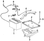 Image of Battery Hold Down image for your 2017 Chevrolet Bolt EV   