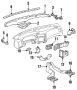 Image of Instrument Panel Air Duct (Rear, Lower) image for your 2010 Chevrolet Express 3500   