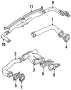 Image of Instrument Panel Air Duct (Rear, Lower) image for your 1997 Chevrolet Express 3500   