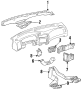 Image of Instrument Panel Air Duct (Rear, Lower) image for your 2008 Chevrolet Express 3500   