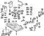 Image of Fuel Tank Lock Ring image for your 1995 Chevrolet S10  LS Extended Cab Pickup Fleetside 4.3L Chevrolet V6 A/T RWD 