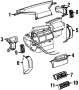 Instrument Panel Air Duct (Rear, Lower)