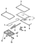 Motor. Relay Assembly - Sun. (Right, Front)