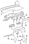 Bezel Assembly - I/P CSTR TR Plate. Instrument Cluster Bezel. Instrument Panel Bezel. Instrument...