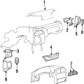 Instrument Panel Cover (Upper, Lower)