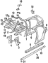 Floor Pan Crossmember (Front, Rear, Upper). Included in floor pan.