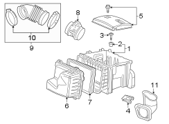 ENGINE / TRANSAXLE. AIR INTAKE. (1/1)