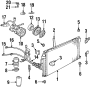 Image of A/C Service Valve Core image for your 2011 Ford F-150 6.2L V8 A/T AWD Harley-Davidson Edition Crew Cab Pickup Fleetside 