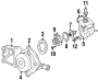 Image of Outlet. Engine Coolant Housing. image for your 2019 Ford Mustang   