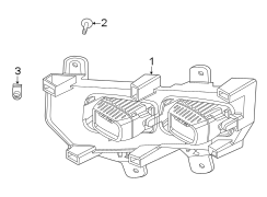 Image of Fog Light Trim image for your Ford F-150  