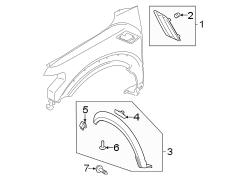 Image of Fender Flare image for your Ford F-150  