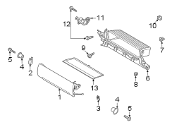 Image of Glove Box Door image for your 1998 Ford Explorer   