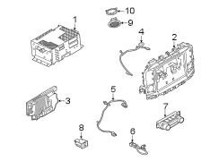 Image of GPS Navigation Control Module image for your 2021 Ford Bronco Sport   