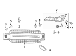 Image of Grille (Lower) image for your 2010 Ford F-150   