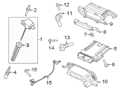 Image of Direct Ignition Coil Boot image for your 2020 Ford F-150   