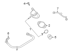 Image of Mechanical Fuel Pump image for your 2021 Ford F-150 3.5L PowerBoost V6 FULL HYBRID EV-GAS (FHEV) A/T 4WD XLT Standard Cab Pickup Fleetside 