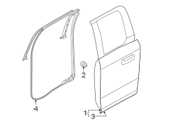 Image of Door Shell (Rear) image for your Ford F-150  