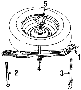 Image of BOLT - SPARE WHEEL M. Mount bolt. SCREW. image for your Ford Edge  