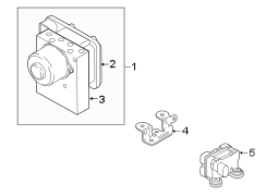 Image of ABS Hydraulic Assembly image for your 2017 Ford Fiesta   