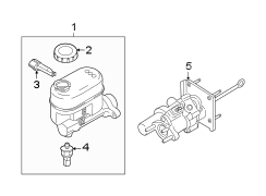 Image of Power Brake Booster image for your Ford