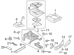 Image of Seat Track image for your 1998 Ford Expedition   