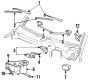 Image of INTERMITTENT. Governor. Relay. Wiper. Control Assembly. image for your Ford F-350  