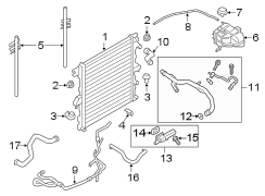 Image of Engine Coolant Pipe image for your Ford Ranger  