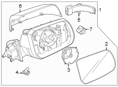 Image of Ambient Air Temperature Sensor image for your 2019 Ford F-150 3.3L Duratec V6 FLEX A/T 4WD XLT Crew Cab Pickup Fleetside 