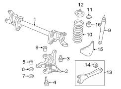 Image of Suspension Shock Absorber image for your 2009 Ford F-250 Super Duty  XLT Standard Cab Pickup 