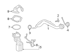 Image of Fuel Filler Neck image for your 2013 Ford F-450 Super Duty   