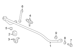 Image of Suspension Stabilizer Bar Bushing image for your 2000 Ford F-550 Super Duty   