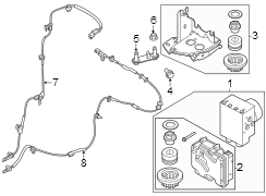 Image of ABS Control Module image for your 2008 Lincoln MKZ   