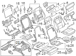 Image of Seat Heater Pad image for your 2020 Ford Transit-250   