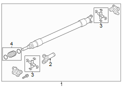 Image of Drive Shaft image for your 2009 Ford F-350 Super Duty   