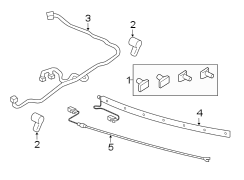 Image of Parking Aid System Wiring Harness image for your 2019 Ford F-150  Lariat Extended Cab Pickup Fleetside 