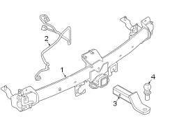 Image of Trailer Hitch image for your 1999 Ford Ranger   