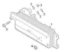 Image of Engine Coolant Hose image for your 2018 Ford C-Max   