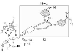 Image of Bracket - Exhaust Pipe MountIN. Support Bracket. image for your Ford F-150 Lightning  