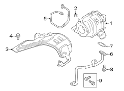 Image of Bolt. Oil. Suspension Crossmember. image for your Ford Transit-350  