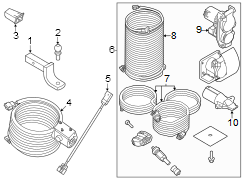 Image of Trailer Tow Harness image for your 2006 Ford F-150   