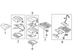 Image of Seat Memory Control Module image for your 2010 Ford Expedition   