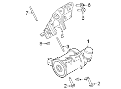 Image of Hose. (Upper, Lower). Flexible Hose that is. image for your 2018 Ford Explorer   