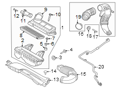 Image of Sleeve. Air. Housing. (Lower). A cylindrical insert. image for your 2016 Lincoln MKZ Black Label Sedan 2.0L EcoBoost A/T FWD 