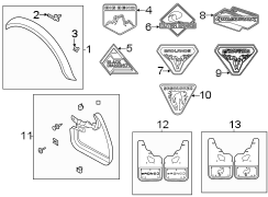 Image of Fender Flare image for your 1984 Ford Bronco   