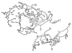 Image of Engine Compartment Wiring Harness image for your 2020 Ford F-150   