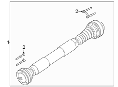 Image of Drive Shaft image for your 2017 Lincoln MKZ Reserve Sedan  