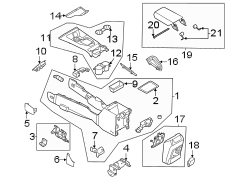 Image of Center Console image for your 2015 Ford F-150   